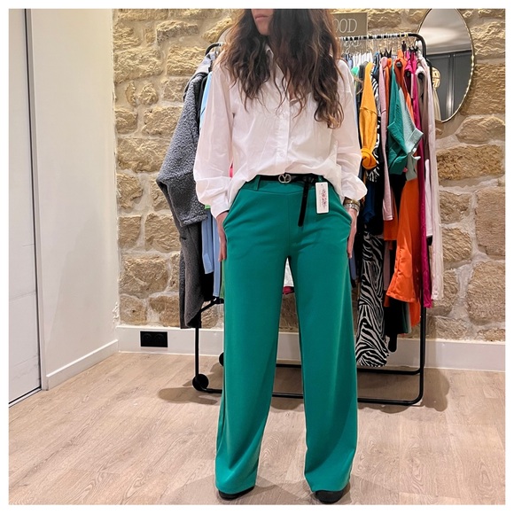 13 MADE IN ITALY OVERSIZED BOYFRIEND BUTTON DOWN WHITE SHIRT - Picture 7 of 7